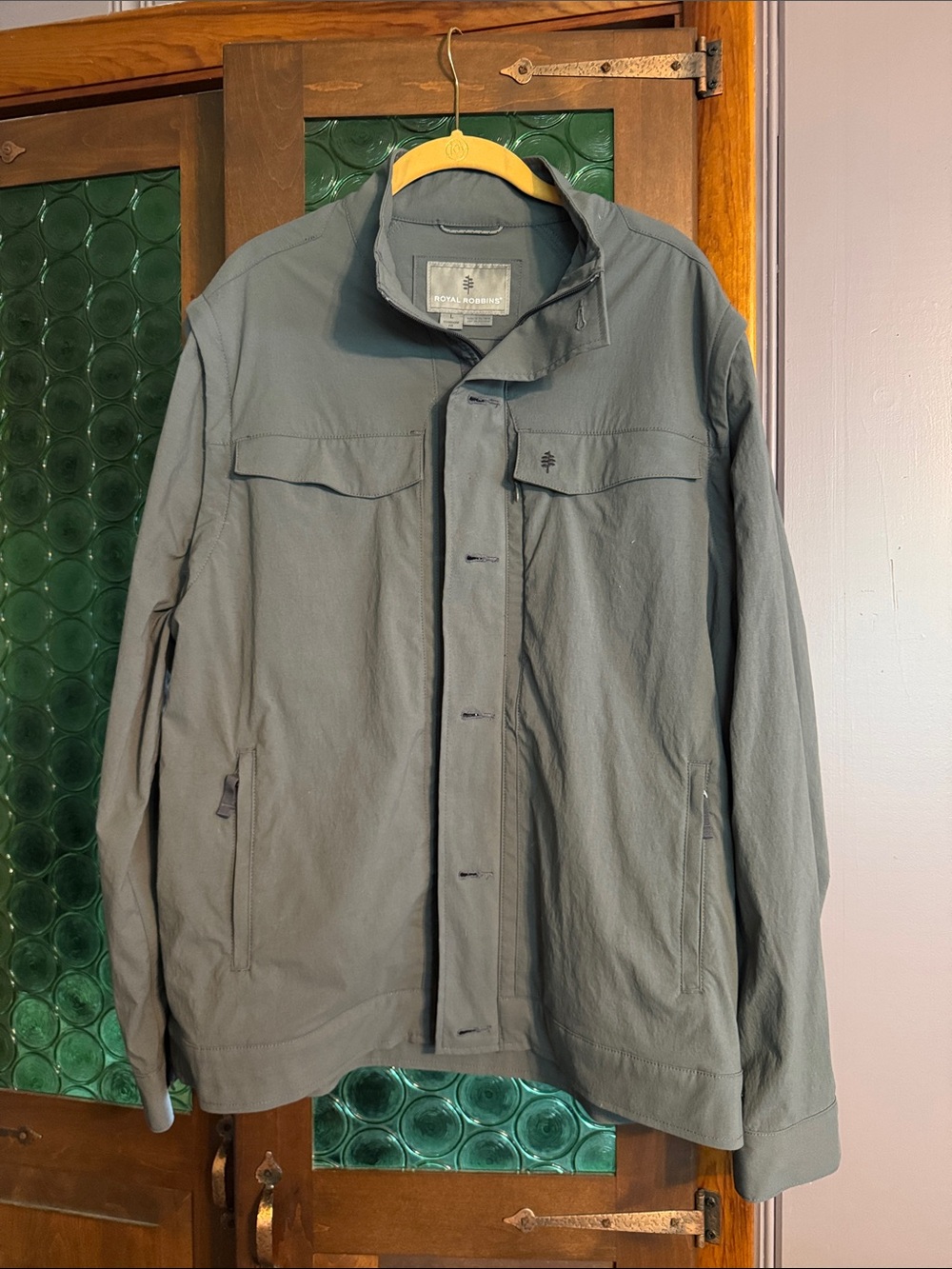 Royal Robbins Men's Slate Gray Field Jacket